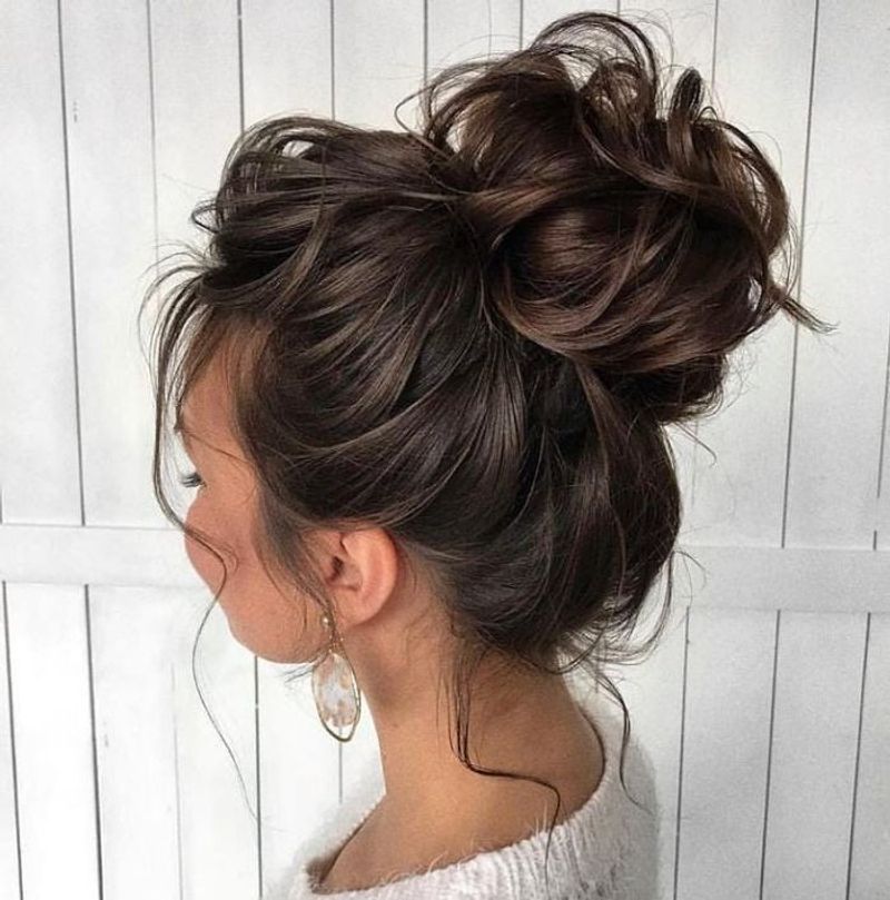 Chignon disordinato