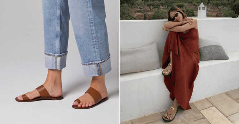 Beyond The Beach: 17 Elevated Ways Women In London And NYC Are Wearing Flip-Flops