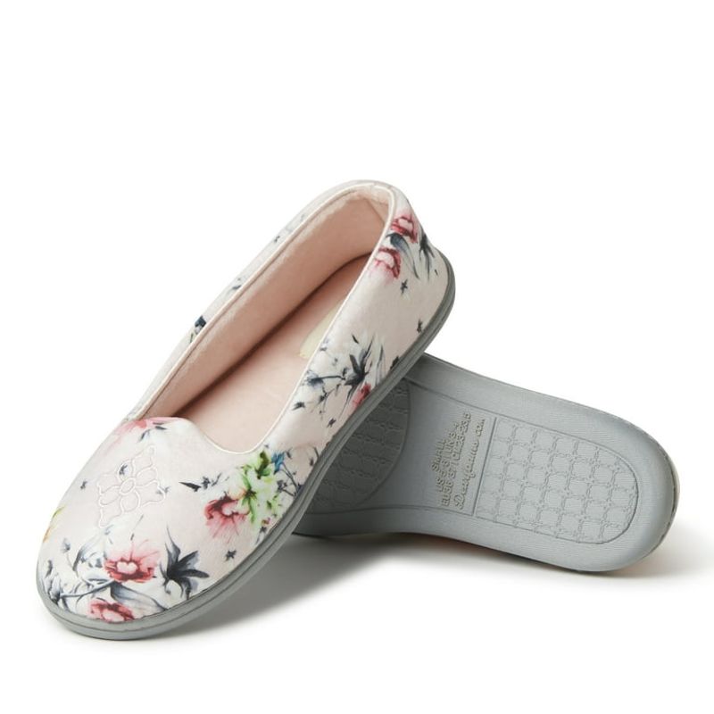 Dearfoams Rebecca Microfiber Velour