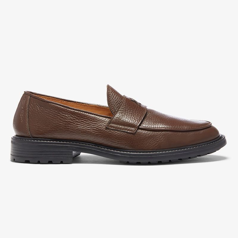 Brown Leather Loafers