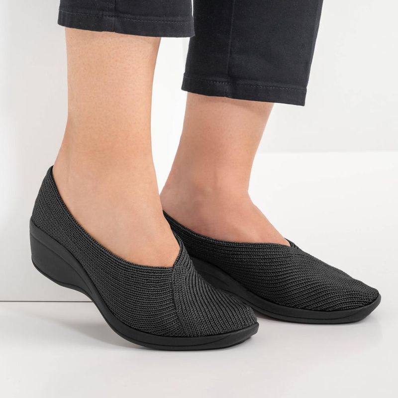 Stretch Panel Slip-ons
