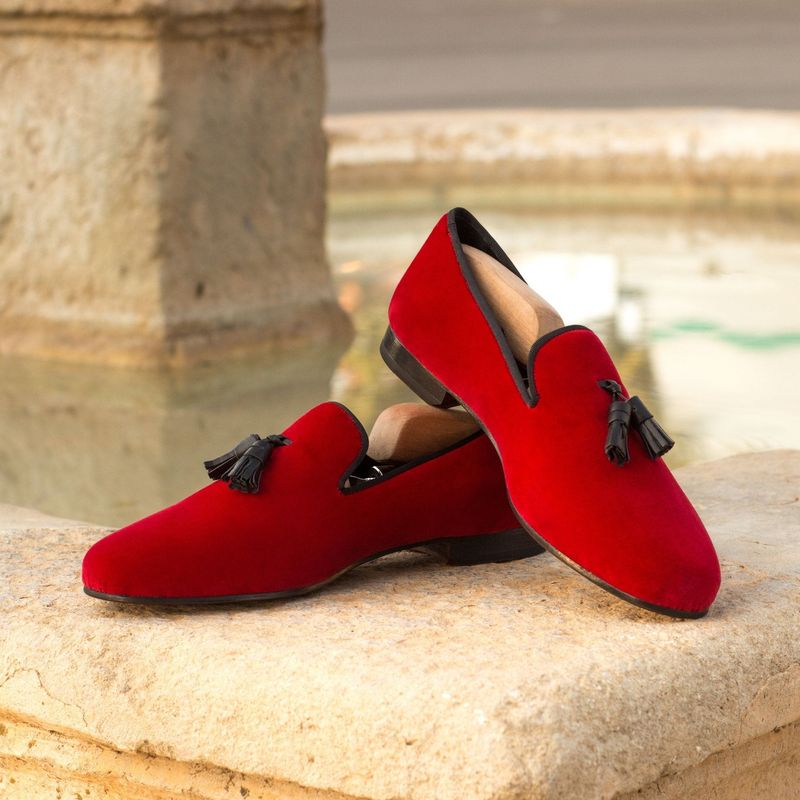 Velvet Smoking Slippers