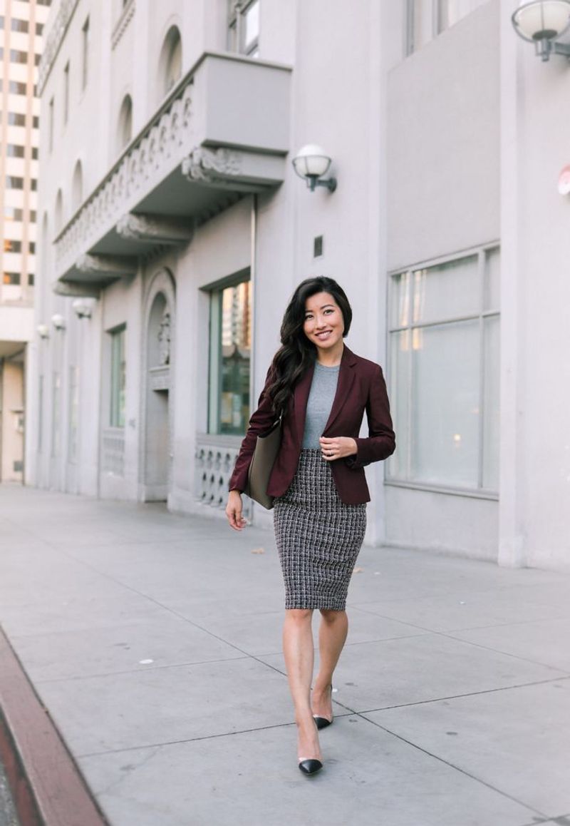 Tweed Pencil Skirts