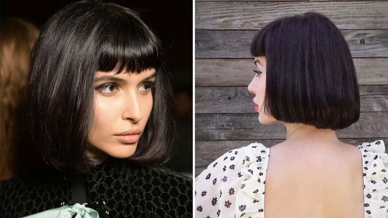 Vintage Blunt Bob
