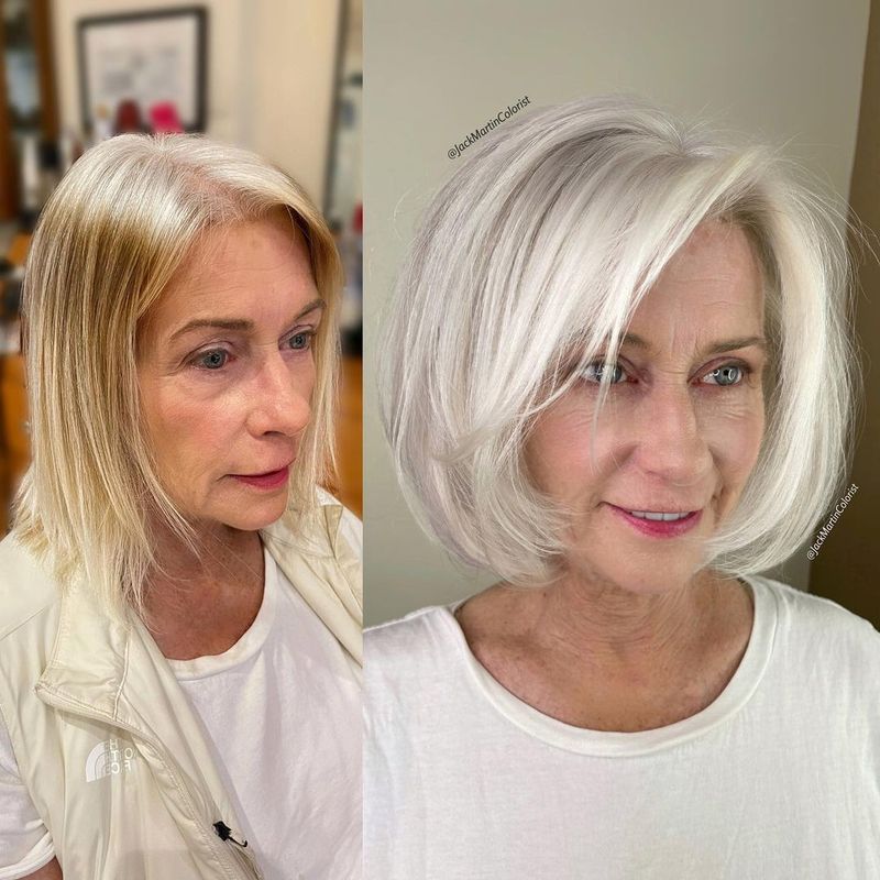 Long Bob with Bangs