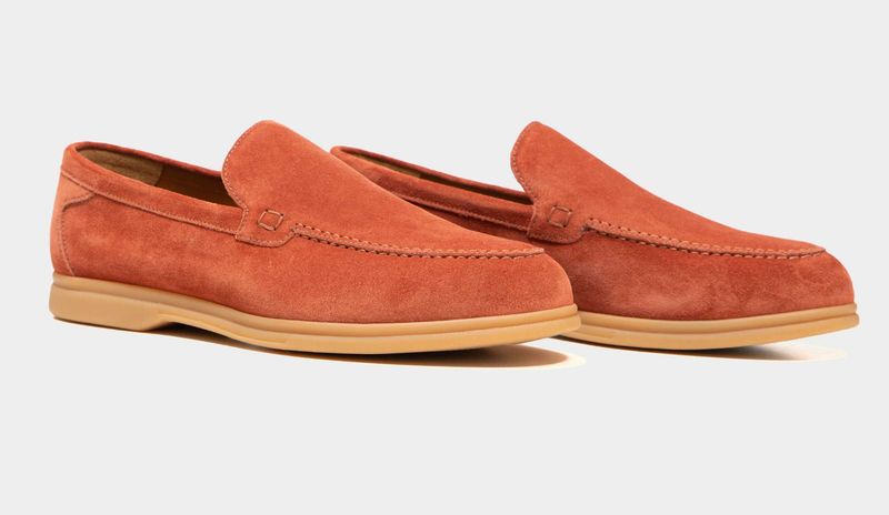 Burnt Orange Loafers