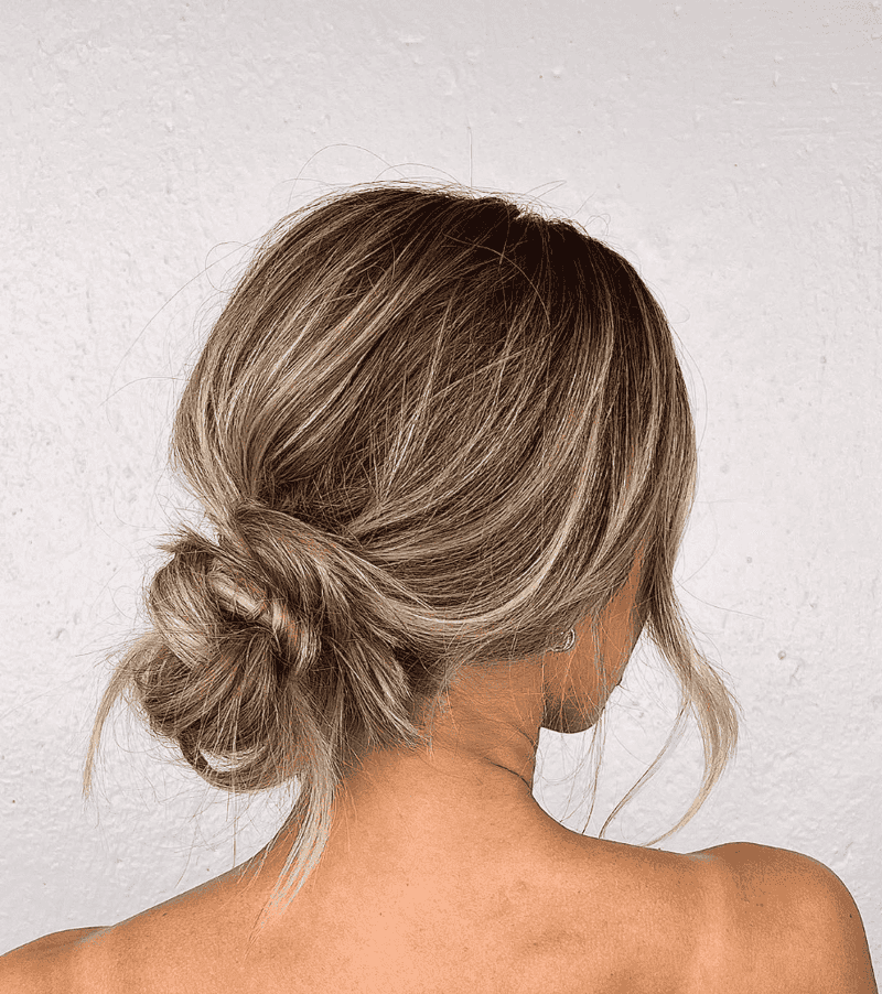 Chignon disordinato