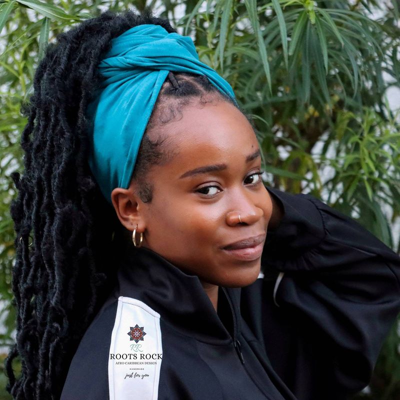 Bandana-Wrapped Box Braids