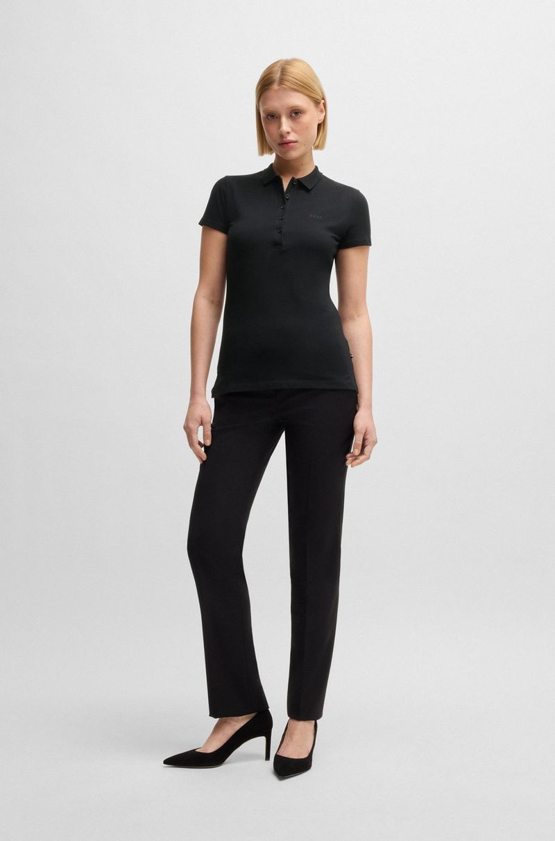 Elegant Black Polo