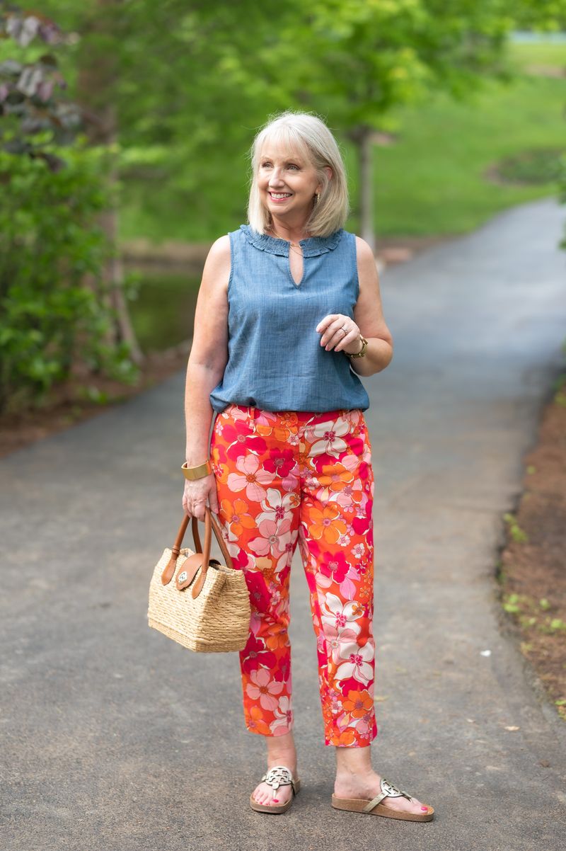 Bold Printed Pants