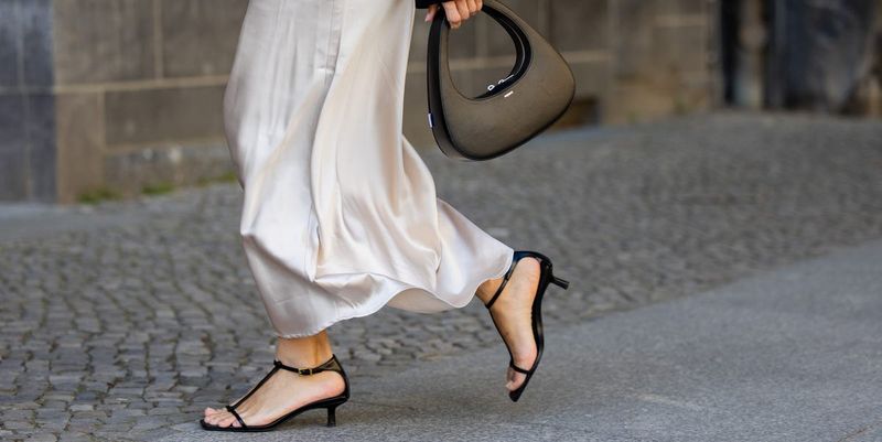Elegant Kitten Heel Sandals