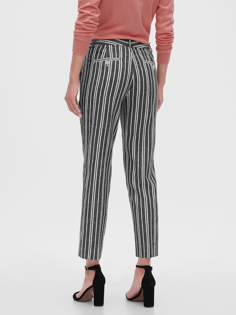 Tailored Striped Pants