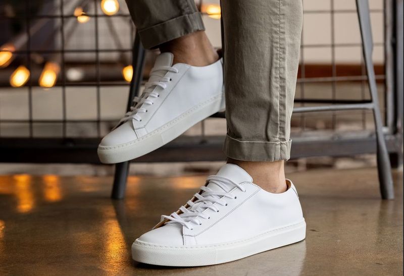 Classic White Sneakers