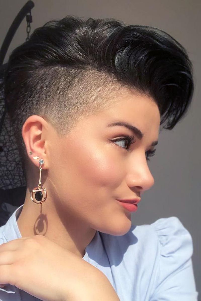Corte undercut pixie desconectado
