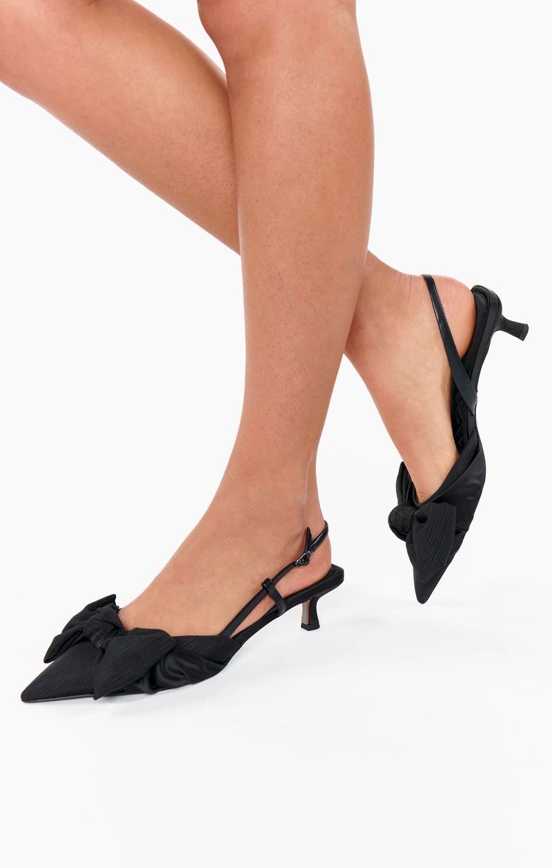 Slingback Kitten Heels