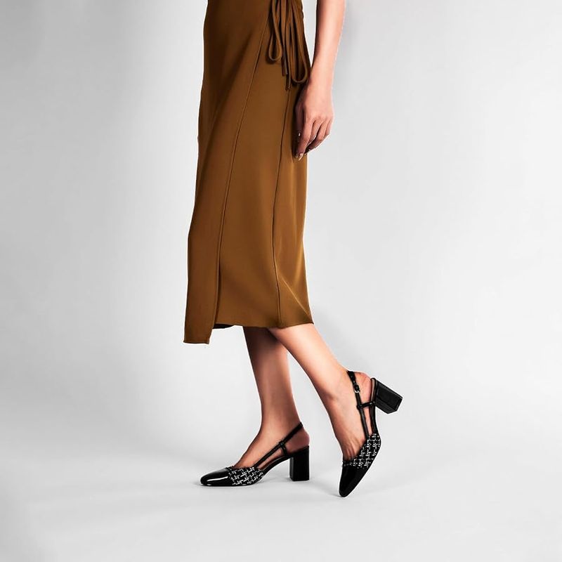 Pointed-Toe Slingbacks