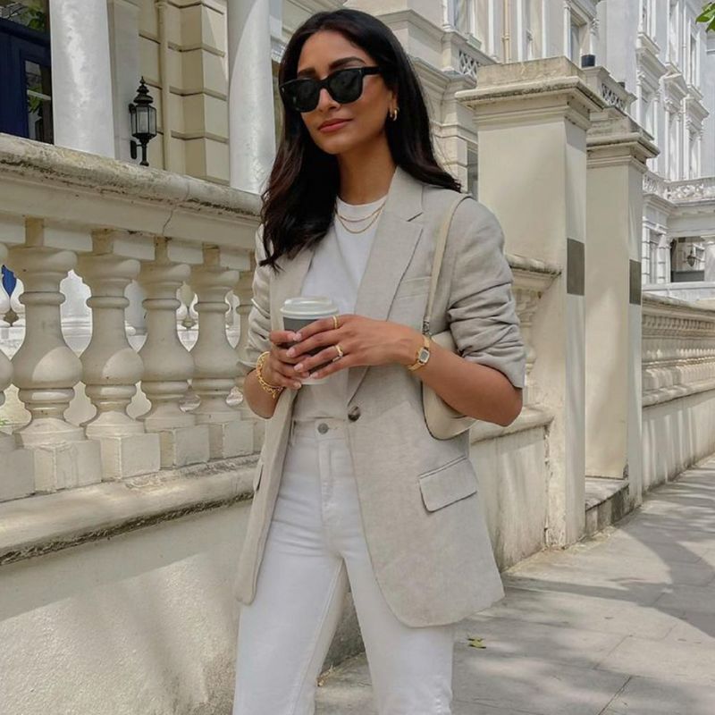 Lightweight Linen Blazer