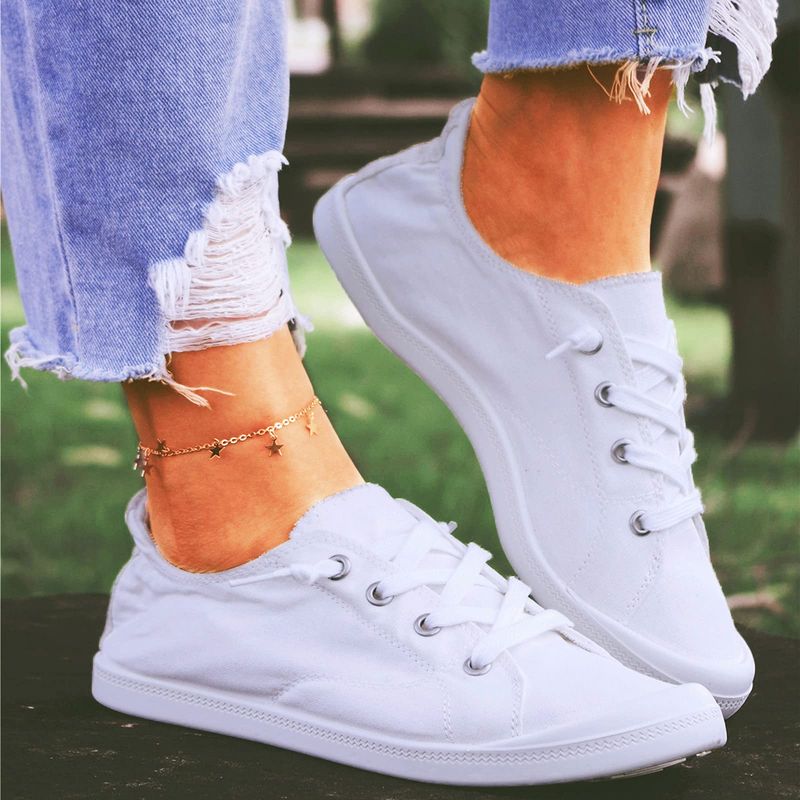 Canvas Slip-On Sneakers