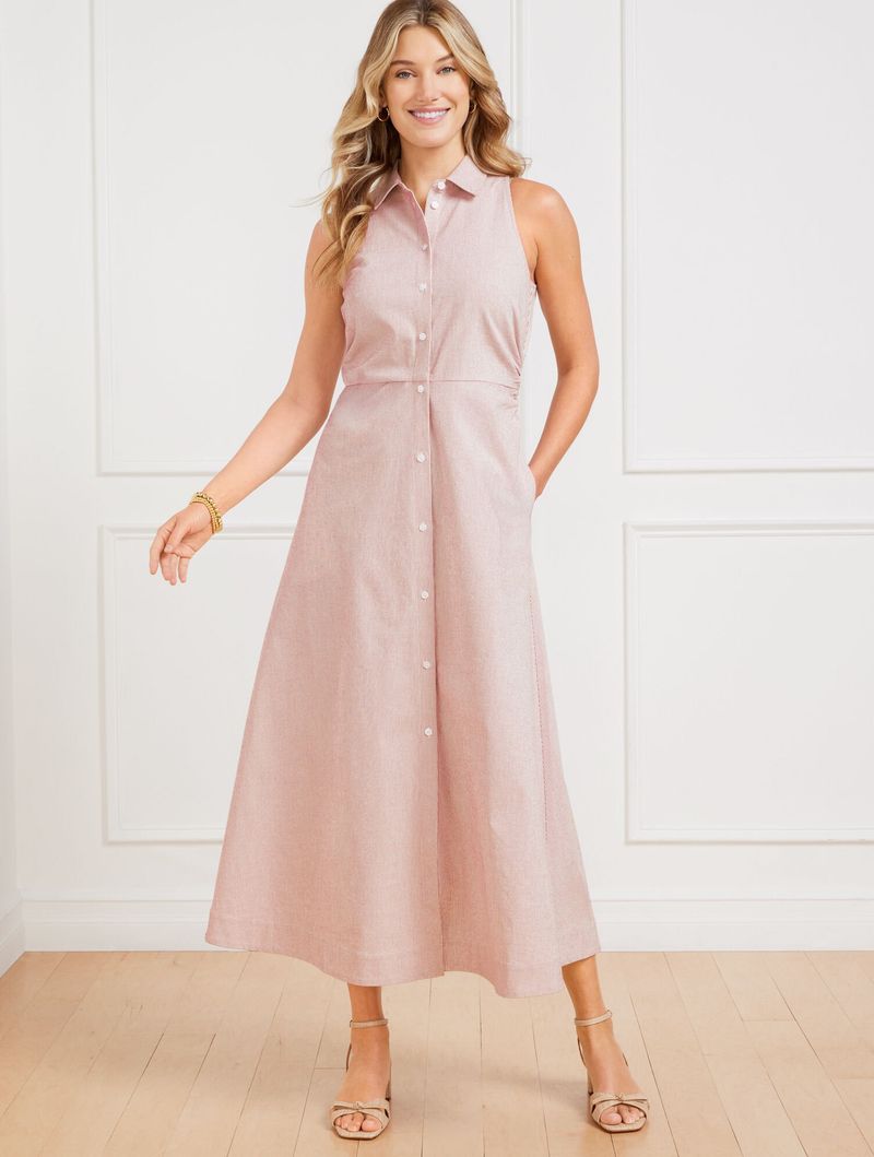 Seersucker Shirtdress for Southern Charm