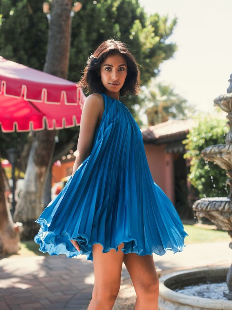 Trapeze Silhouette Sundress