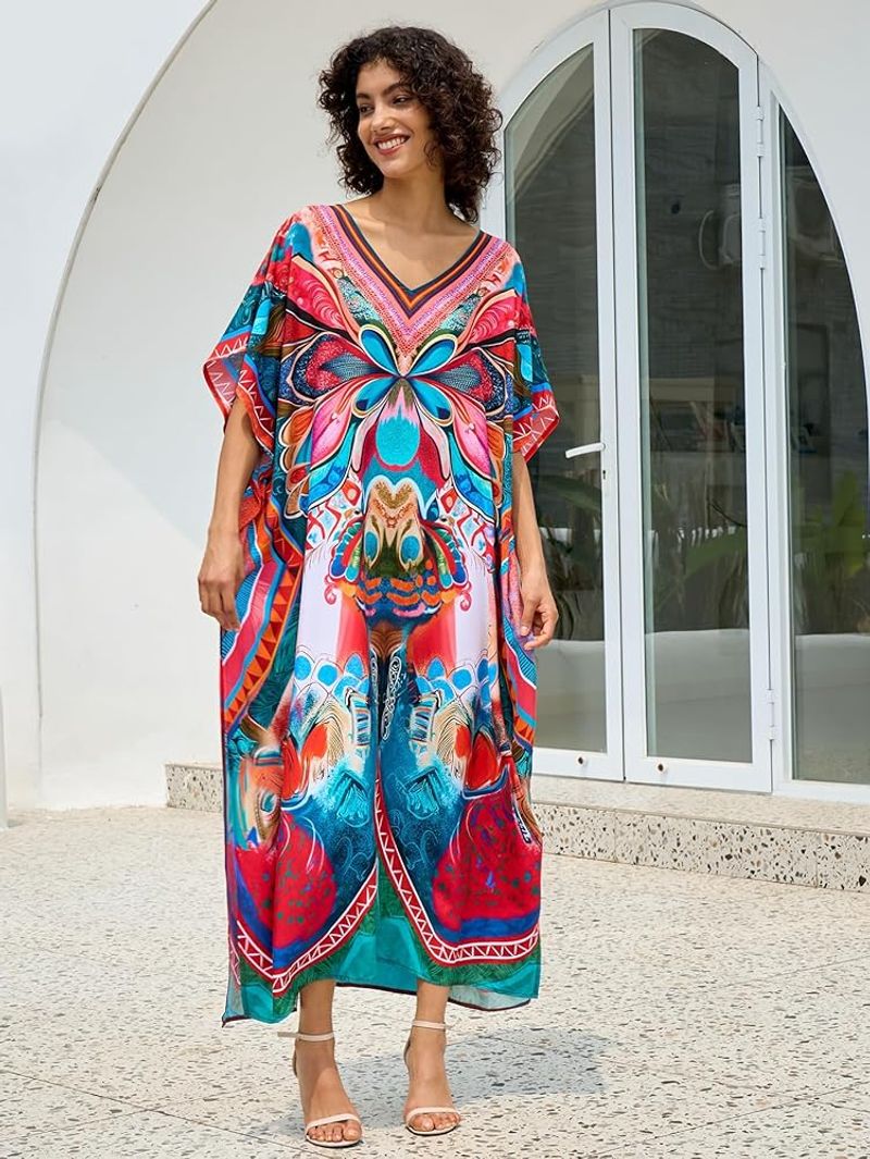 Statement Caftan Dress