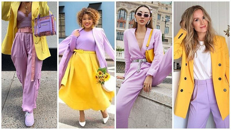 Purple and Yellow: The Bruised Banana Look