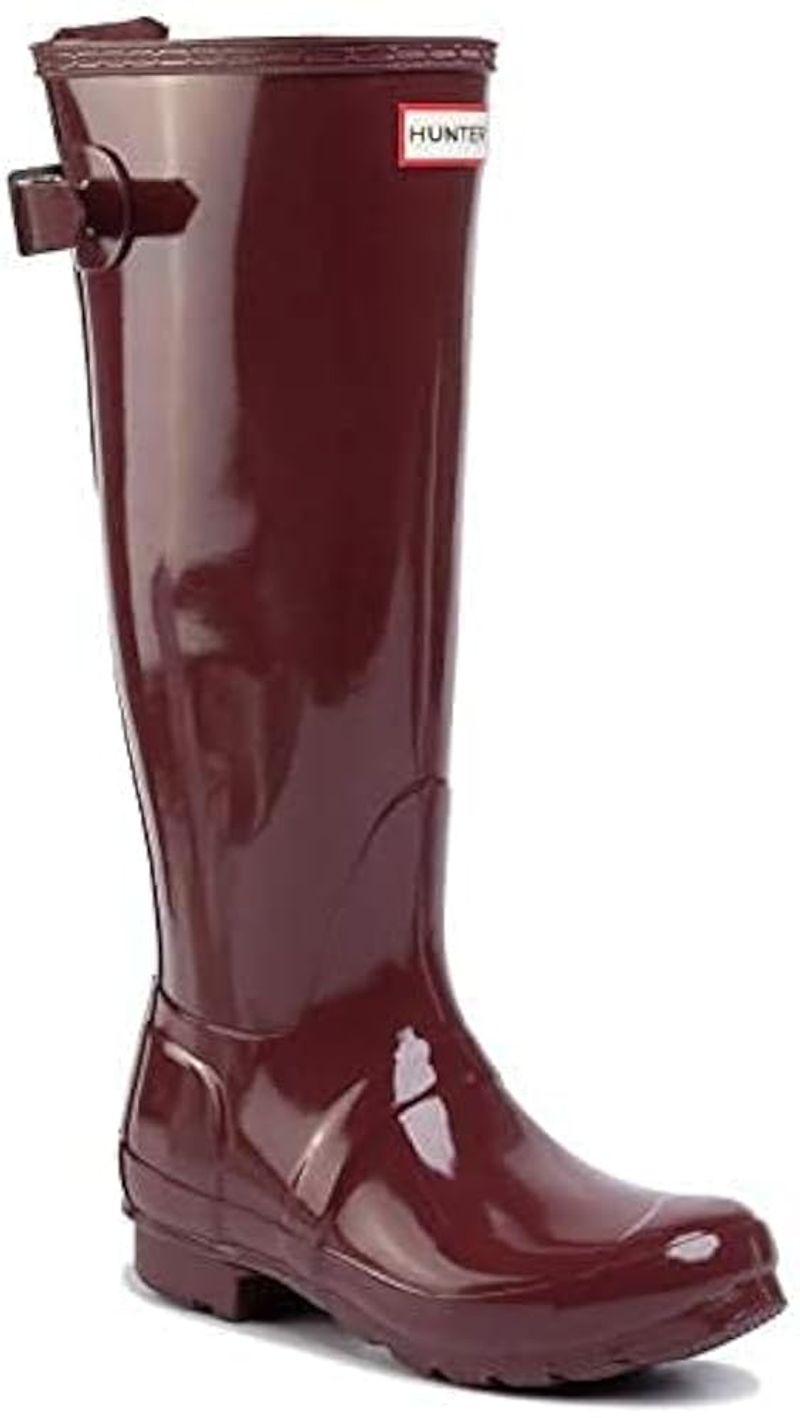 Burgundy Rain Boots