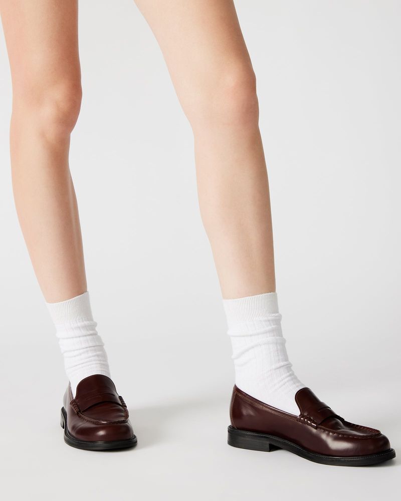 Burgundy Loafers