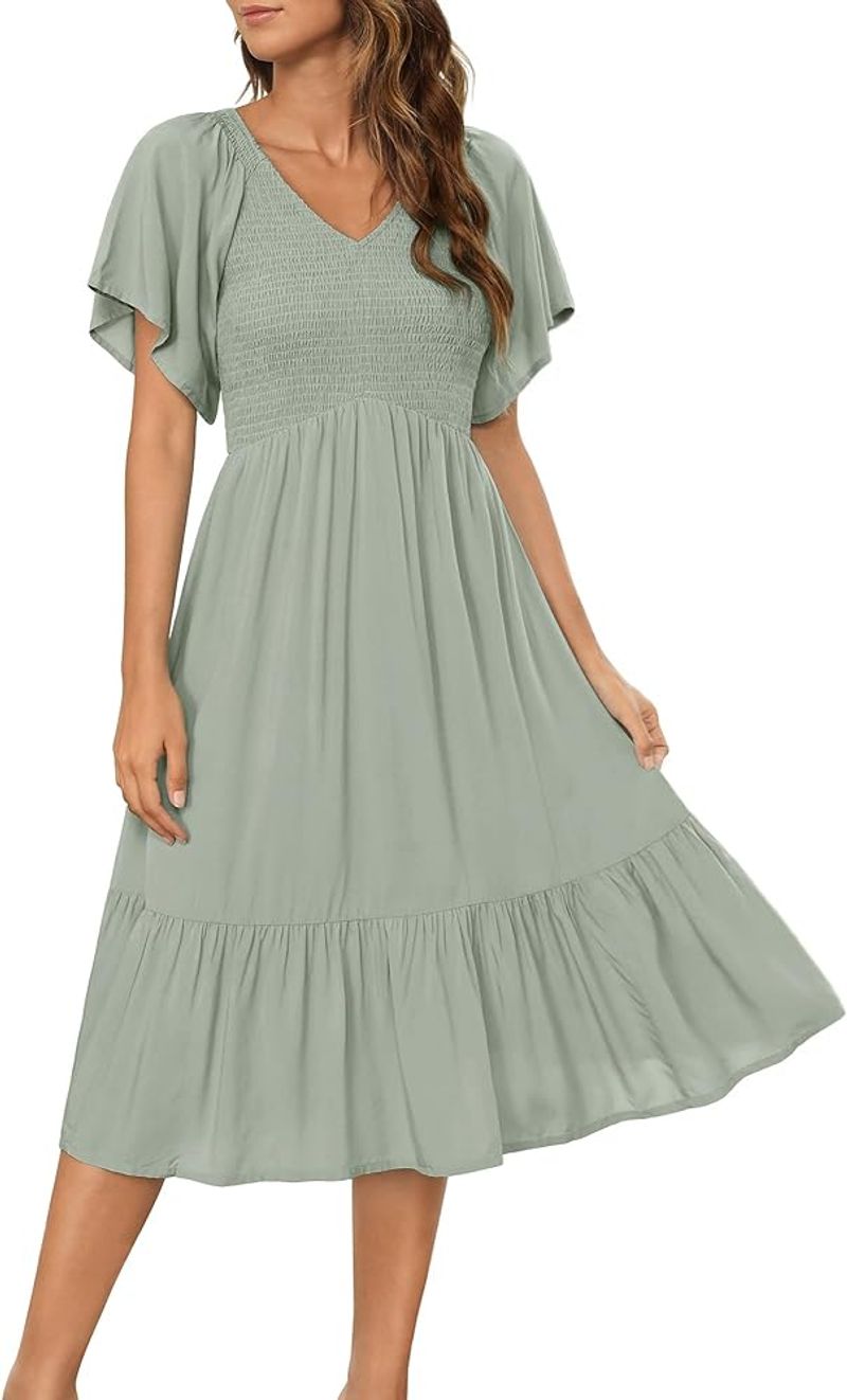 Mint Green Flutter Sleeve