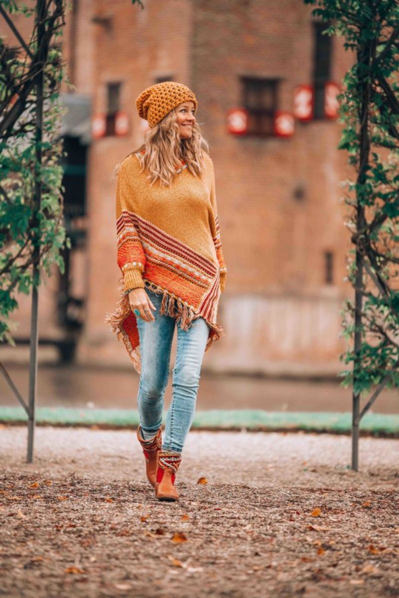 Embroidered Tunic with Skinny Jeans