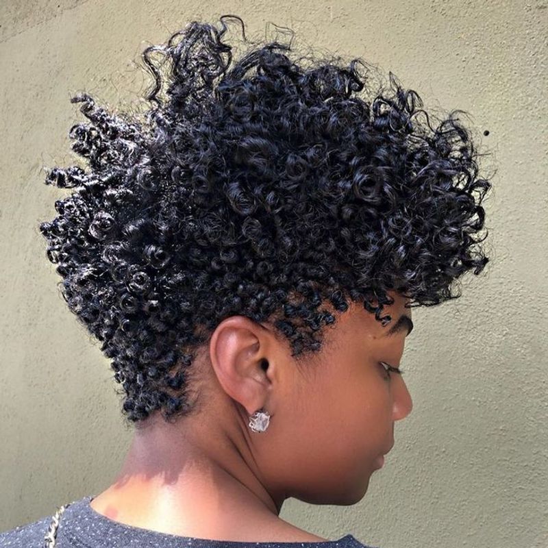 Tapered Natural Curls