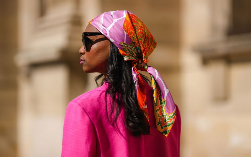 Silk Bandana Scarf