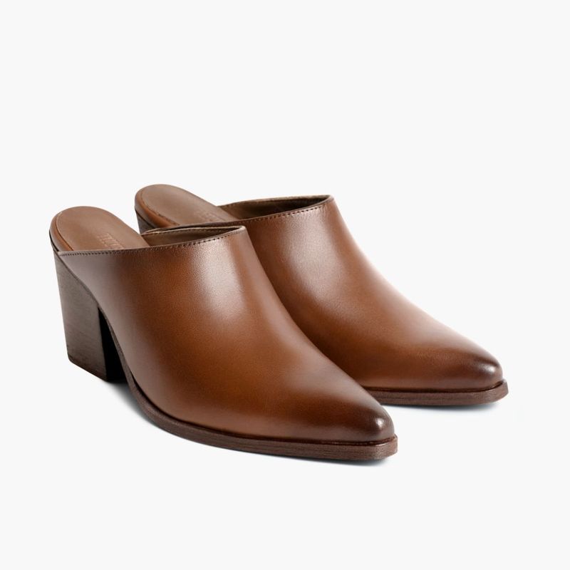 Block Heel Mules