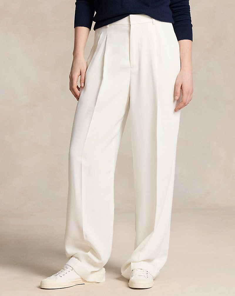 Pleated Front Trousers