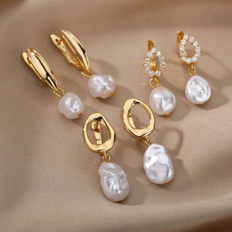 Pearl Drop Earrings