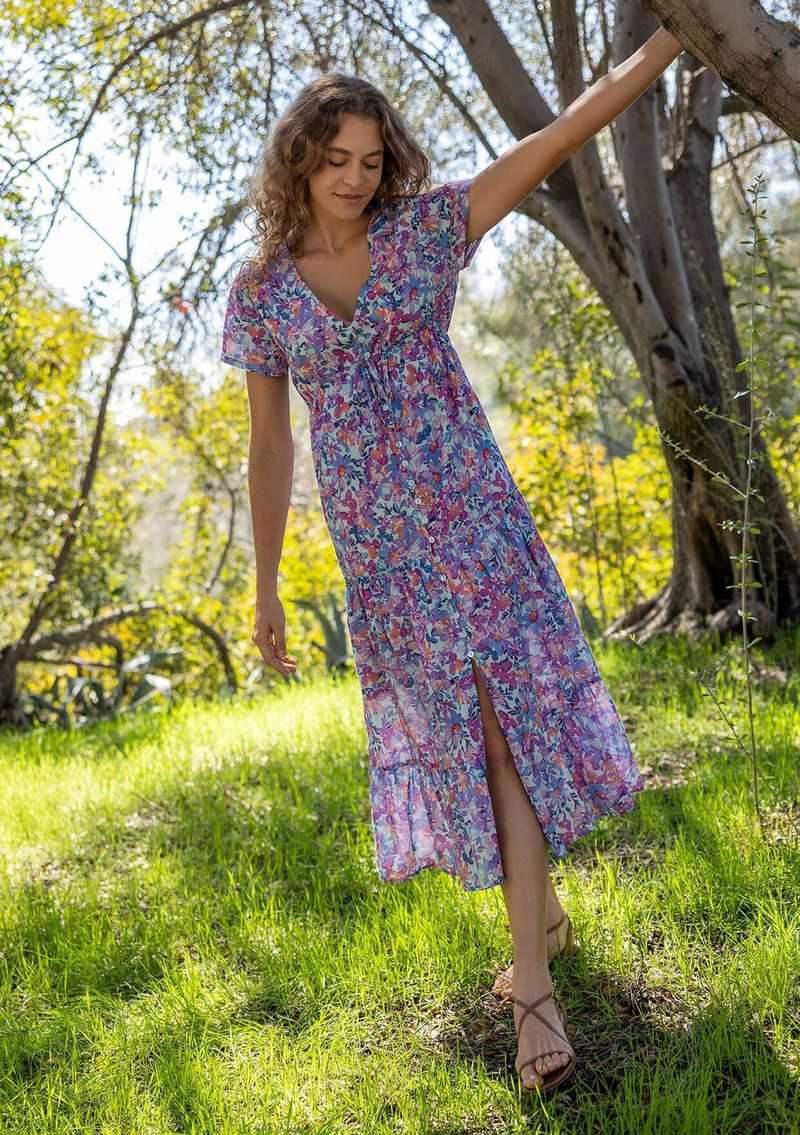 Floral Empire Dress