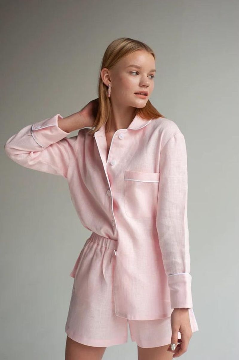 Elegant Linen Ensemble