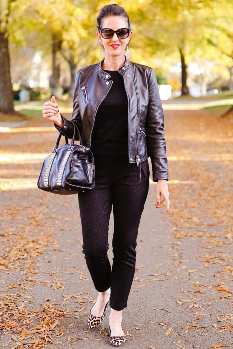 Luxe Leather Jacket Edge