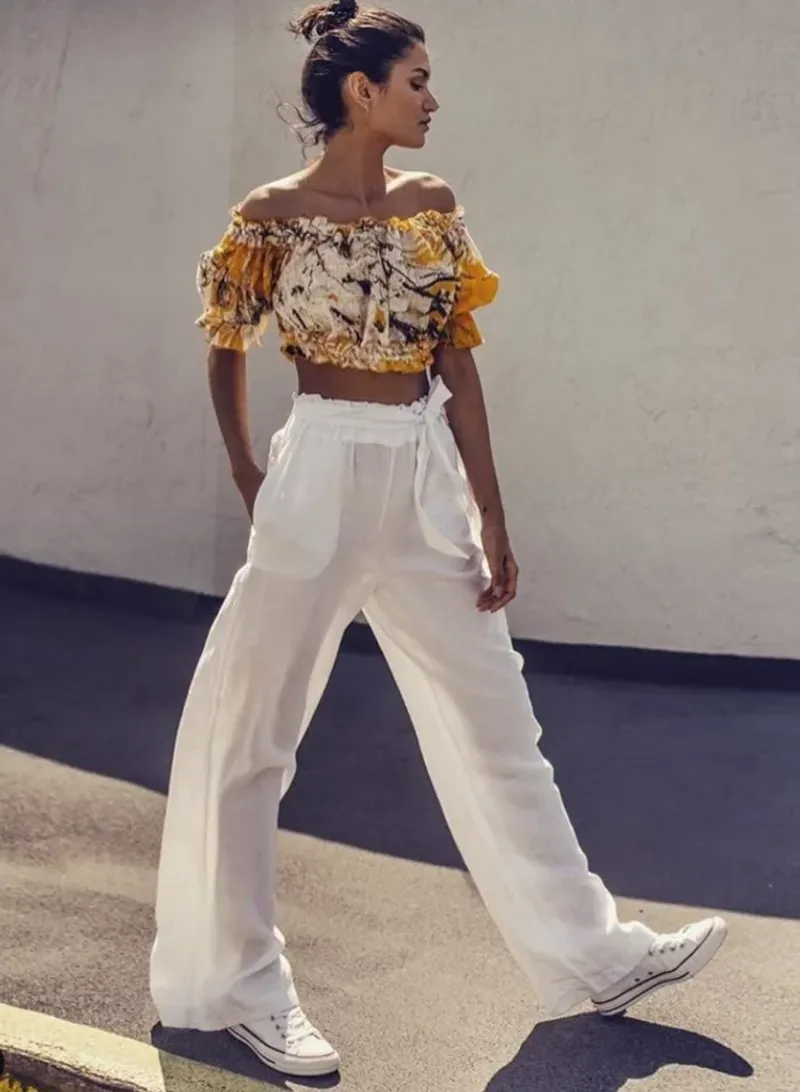 Off-Shoulder Blouse