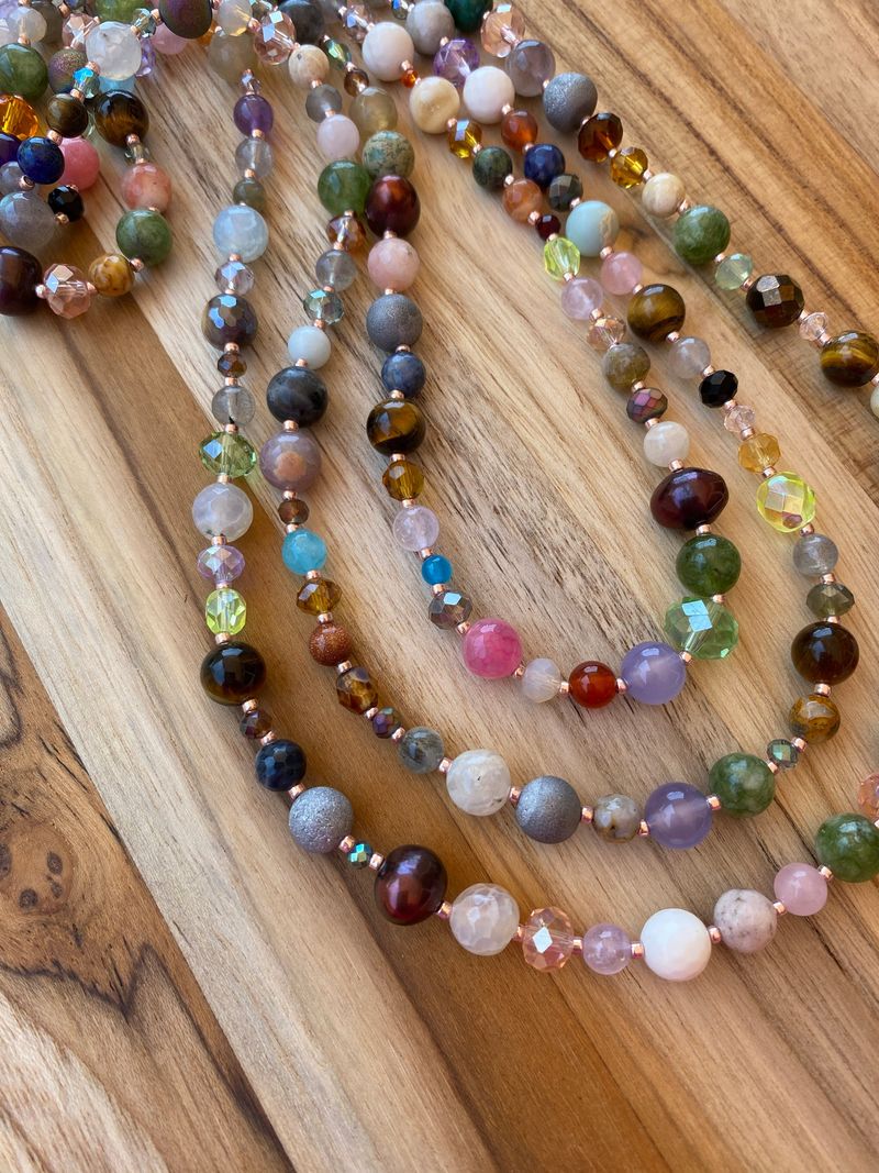 Long Beaded Necklaces