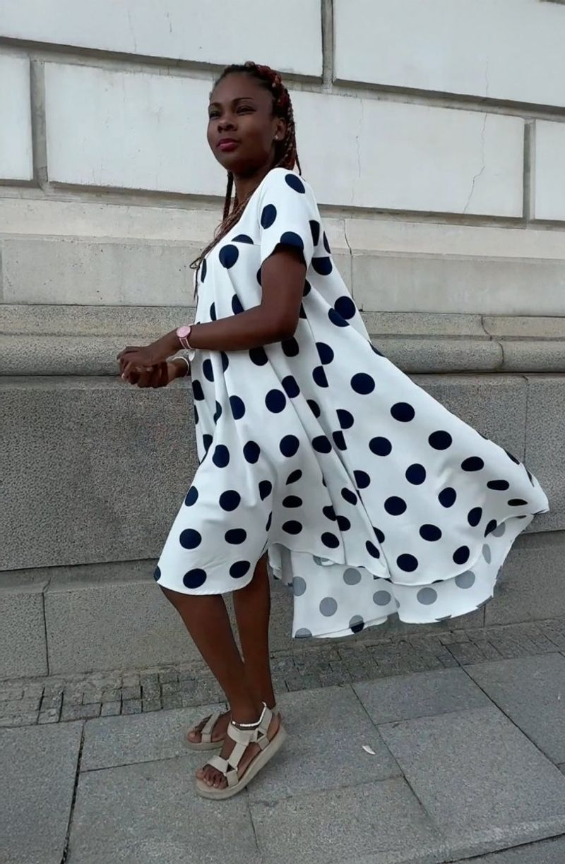 Playful Polka Dot Dress
