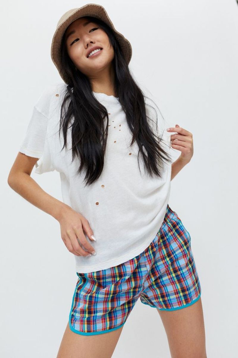 Playful Plaid Shorts