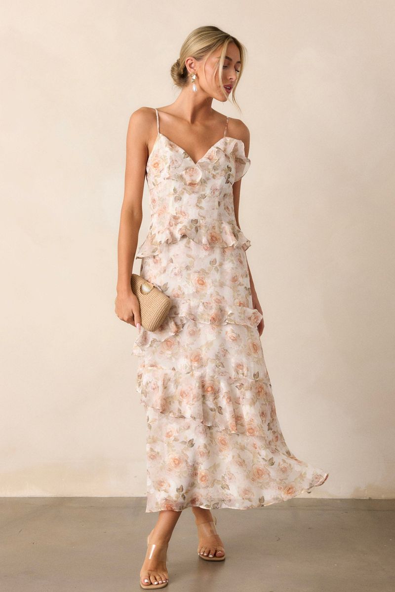 Bohemian Ruffle Midi