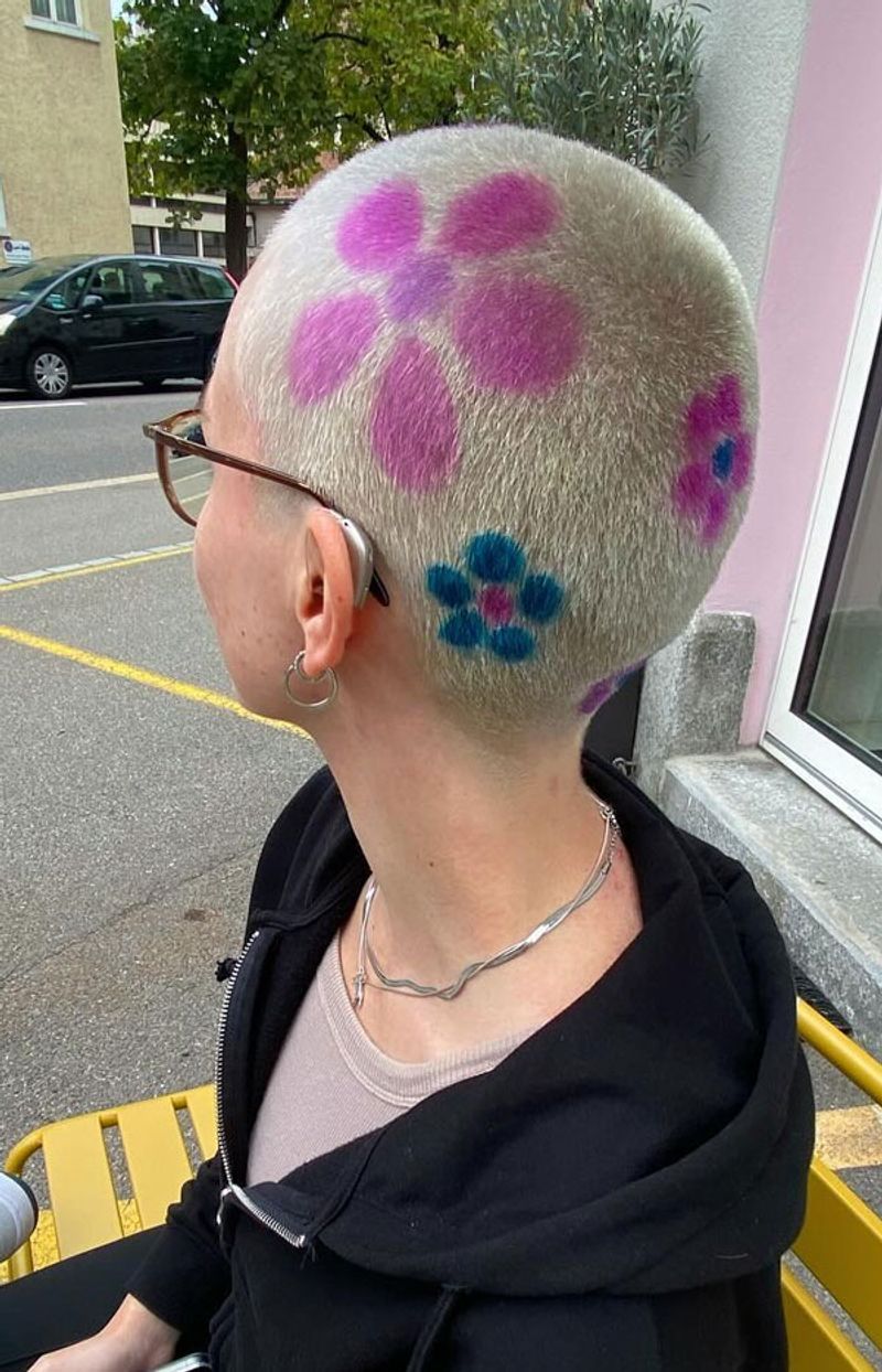 Buzz Cut with Design