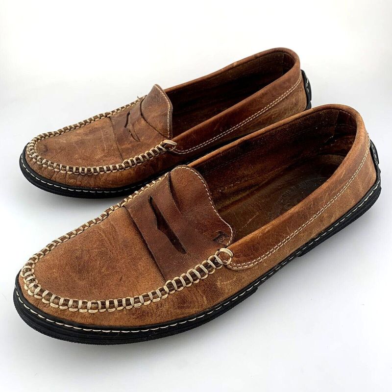 Scuffed Driving Moccasins