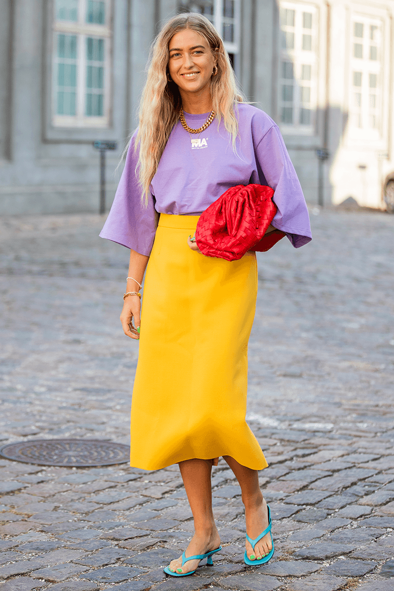 Lightweight Layering Pieces In Bright Colors