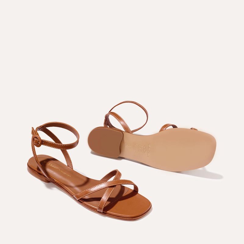 Minimalist Leather Strappies