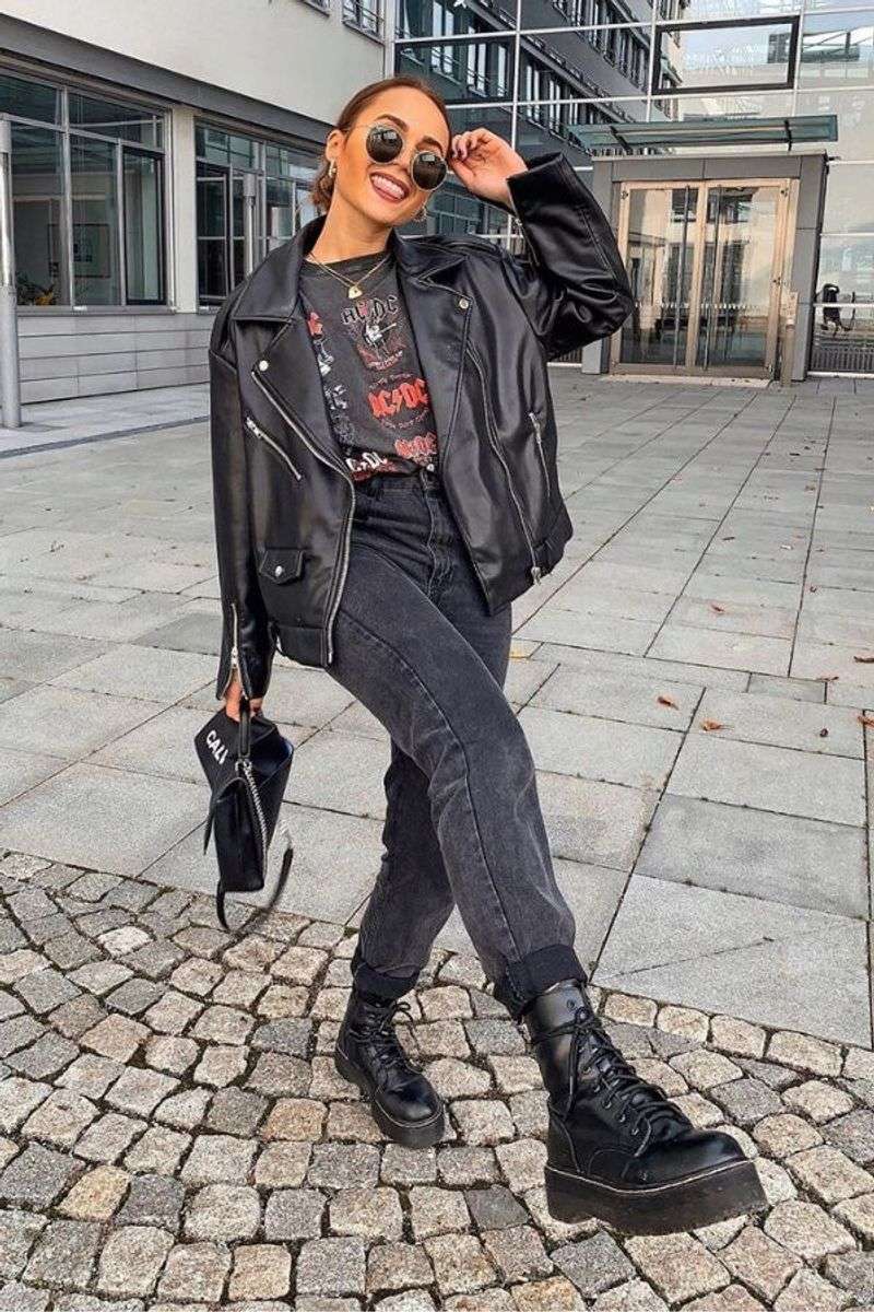 Combat Boots: Edgy Attitude Match