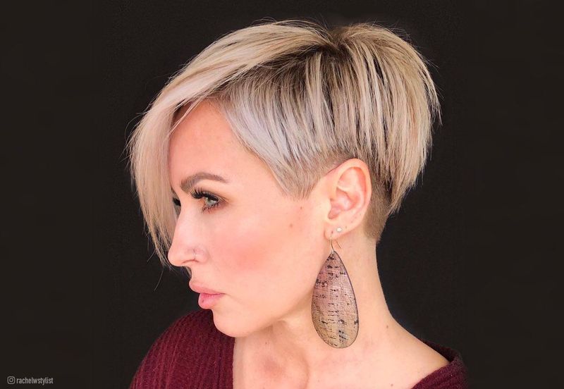 Coupe asymétrique chic
