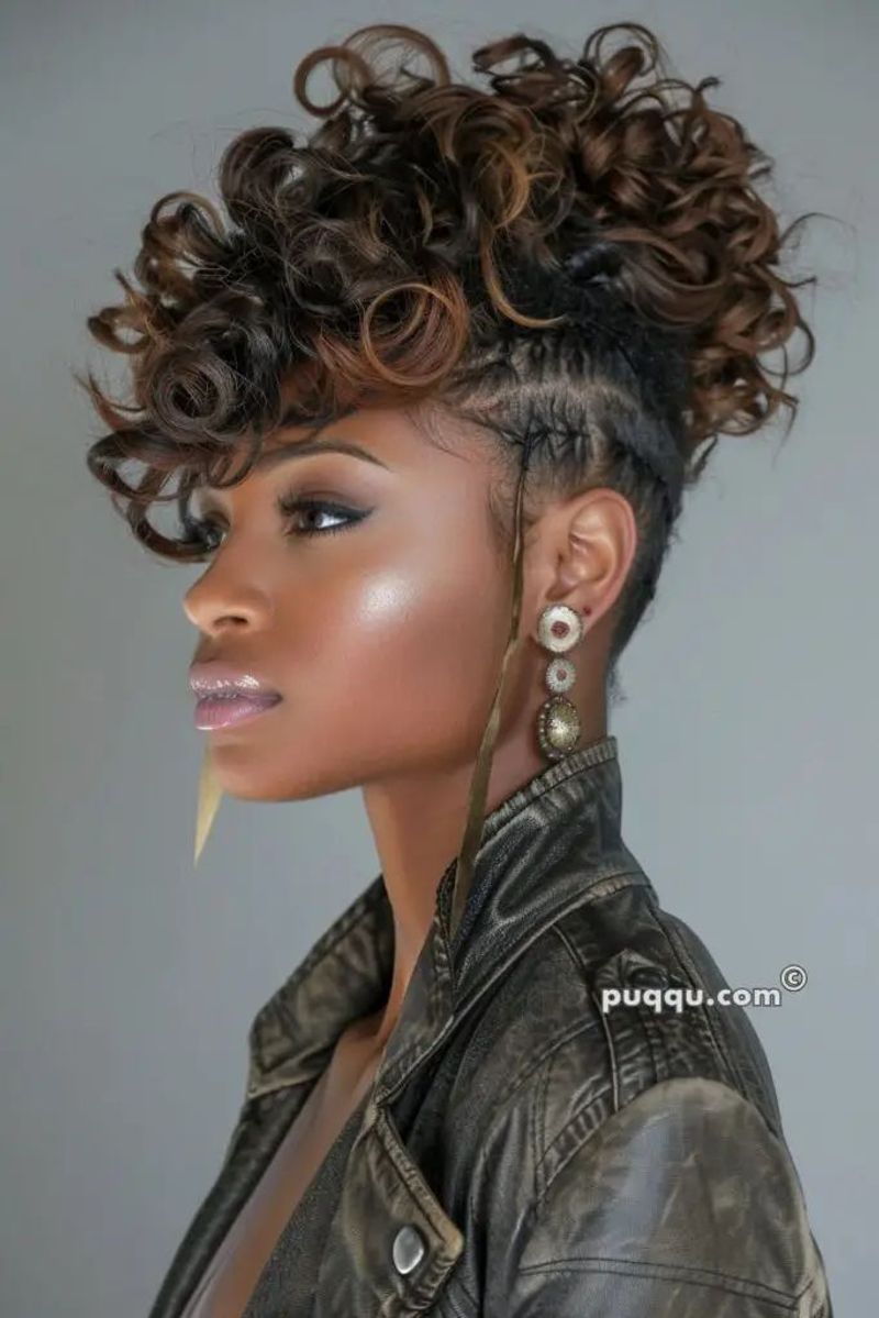 Edgy Curl Hawk